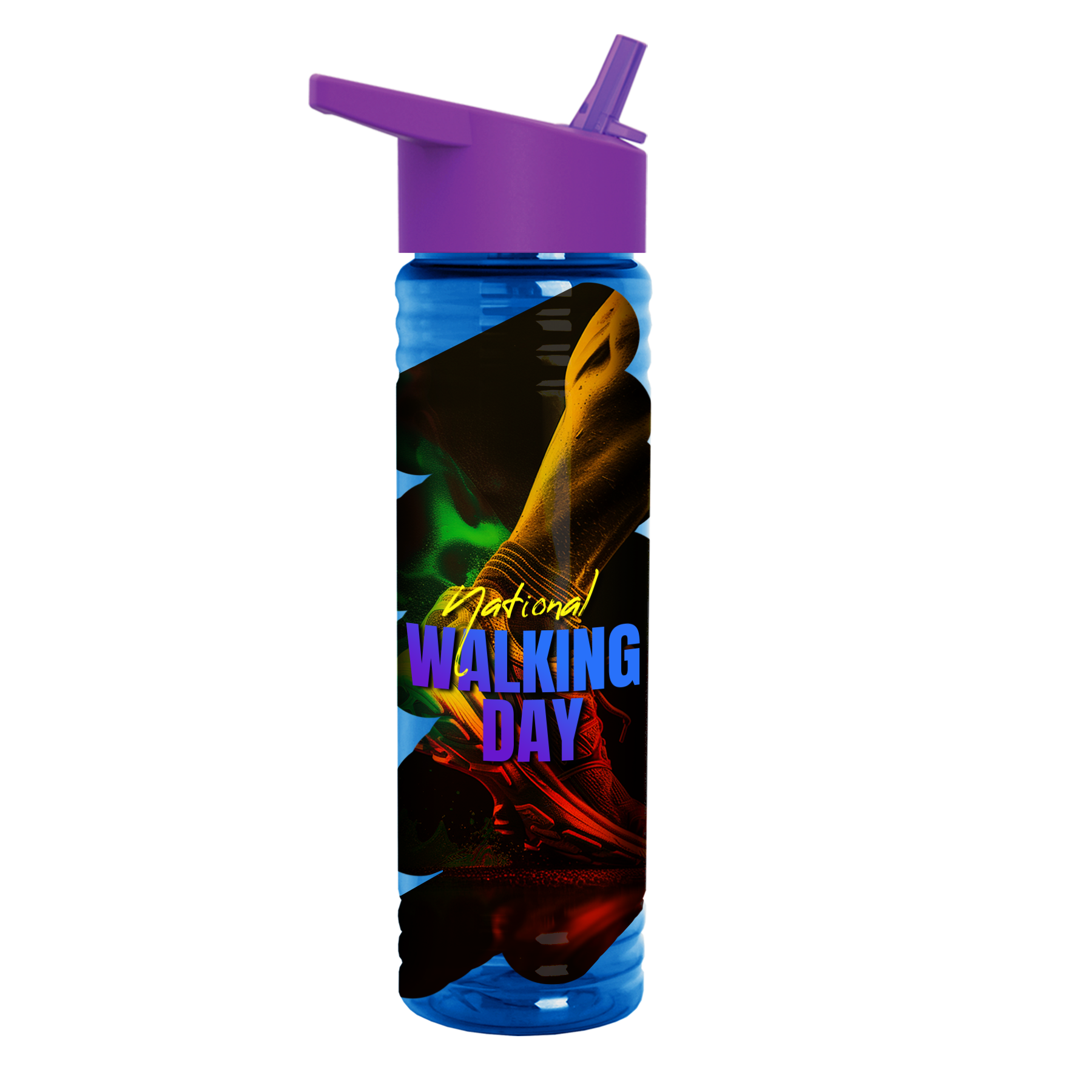 Garyline® Slim Fit Bottle with Flip-Straw Lid - 24 oz. 514